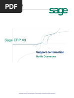 SX3009 01 - OutilsCommuns - Support de Cours PDF