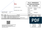 F002 #00039650 Factura Electrónica: Vidrieria Limatambo S.Ac