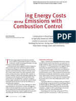 Reducing Energy Costs and Emissions With Combustion Control: Plant Operations