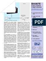 2-Wire 4/20ma 4 Digit Indicator: Intrinsically Safe For Use in All Gas & Dust Hazardous Areas