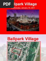 Ballpark Village Meeting Presentation