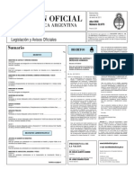 Boletín Oficial 2.011-01-19