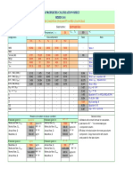 % Mole: Gas Properties Calculation Sheet