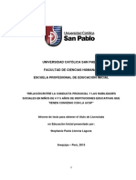 RELACIÓN ENTRE LA CONDUCTA PROSOCIAL Y LAS HABILIDADES SOCIALES (Tesis)