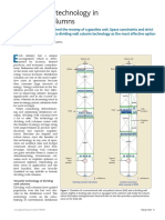 Dividing Wall Technology in Distillation Columns