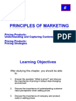 Pricing Products: Understanding and Capturing Customer Value Pricing Products: Pricing Strategies