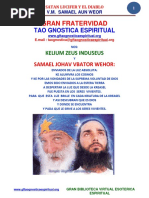 Gran Fratervidad: Tao Gnostica Espiritual