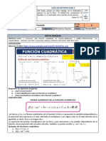 Guía Semana 6 Función Cuadrática