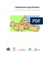 Highways-Highway Maintenance Specification