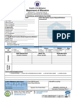 Ict Technical Assistance (Ta) Form: Client Information