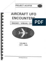 Aircraft - UFO - Encounters - Radar - Visual - Cases - Vol 5 - 1977-1998