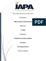 Evaluación de Persoalidad Tarea 3