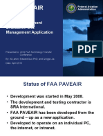 Faa Paveair: The FAA Pavement Evaluation and Management Application