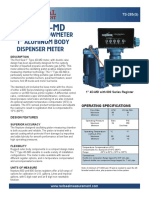 Type 4D-Md: L.P. Gas Flowmeter 1" Aluminum Body Dispenser Meter