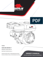 Owner'S Manual: Gasoline Engine 4T