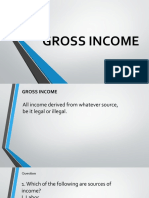 Gross Income