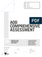 Victorian AOD Comprehensive Assessment Form