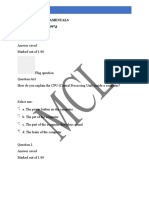 Prelim Examination (100%) : Computing Fundamentals