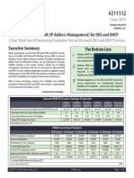 ROI of Infoblox IPAM (IP Address Management) For DNS and DHCP