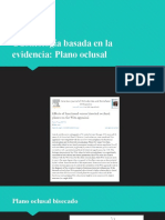 Resumen Plano Oclusal