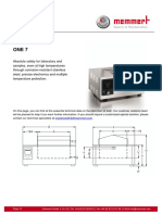 Memmert Oilbath ONE 7.en PDF