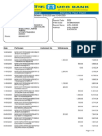 Date Particulars Instrument No Withdrawals Deposits Balance