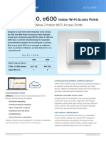 Cnpilot E410, E600: 802.11ac Wave 2 Indoor Wi-Fi Access Points