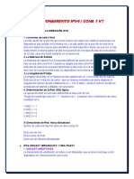 Direccionamiento Ipv4 - Ccna 1 V7