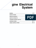 Hyundai Santa Fe 2000 Workshop Manual - Engine Electrical System