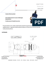 Altronic Ignition Coil 501 061 Data Sheet V 2