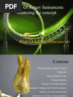 Design Features of Rotary Instrumentation