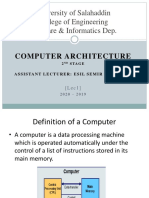 University of Salahaddin College of Engineering Software & Informatics Dep