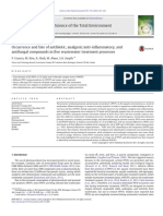 Occurrence and Fate of Antibiotic, Analgesic Anti-In Ammatory, and Antifungal Coumpounds in Five Wastewater Treatment Process