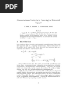 Connectedness Methods in Homological Potential Theory: I. Klein, U. Pappus, E. Jacobi and R. Borel