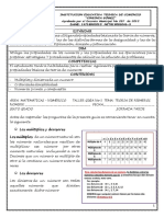 Taller Teoria de Numeros