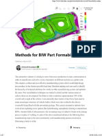 Methods For BIW Part Formability