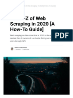 The A-Z of Web Scraping in 2020 (A How-To Guide)