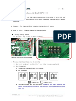 HUVITZ CCP-3100 How To Change Channel