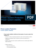 Power System Protection Power System Stability: Substation Automation Products