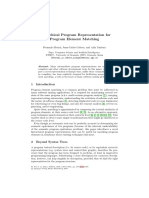 Hierarchical Program Representation For Program Element Matching