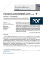 12-Using A Functional Linguistics Metalanguage To Support Academic Language Development in The English Language Arts.