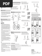 Dual Control Lever: User's Manual Regular Inspections Before Riding The Bicycle