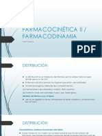 3 Farmacocinética Ii - Farmacodinamia