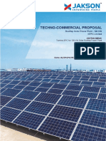 Techno-Commercial Proposal: Rooftop Solar Power Plant - 100 KW NTPC Limited