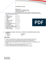 Prueba Diagnóstica de Costos Ii 10