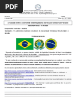 Atividaddes de 31 A 04 de Setembro