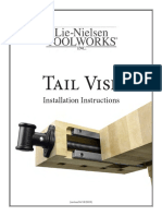 Tail Vise: Installation Instructions