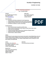 Faculty of Engineering: Term - Fall 2018 (201809) Instructor Office Hours