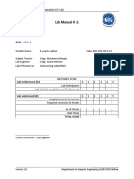 Lab Manual # 11: Title: C++ Structures Clo: Clo-1