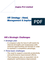 Human Resource Management (Strategic MGMT)